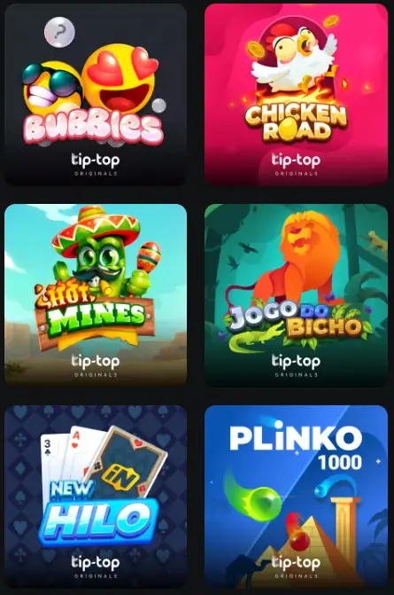 Tip Top Casino Spellen