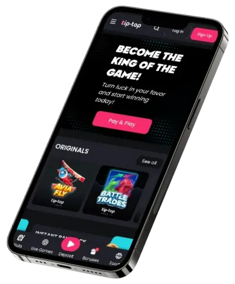 Tip Top Casino mobiele app